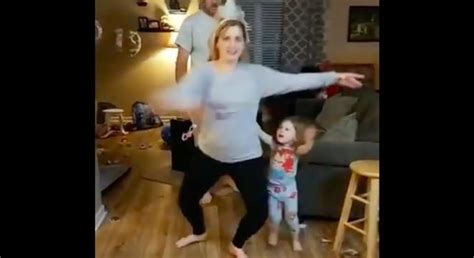 woman wants to show off a pirouette things go horribly awry when her daughter moves in for a