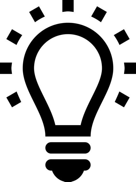Free Light Bulb Icon Png Download Free Light Bulb Icon Png Png Images