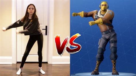 Which is basically doing the fortnite dances from season 4 and more in real life! FORTNITE DANCE CHALLENGE! - (In Real Life) - YouTube