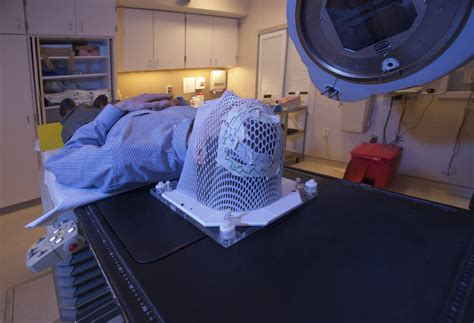 Patient Lying Under A Linear Accelerator Or Linac For Cancer Radiation