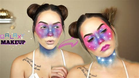 Galaxyspace Makeup Transformation Youtube