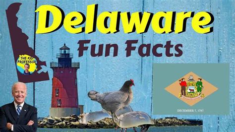 Delaware Facts Made By Delawareans Youtube