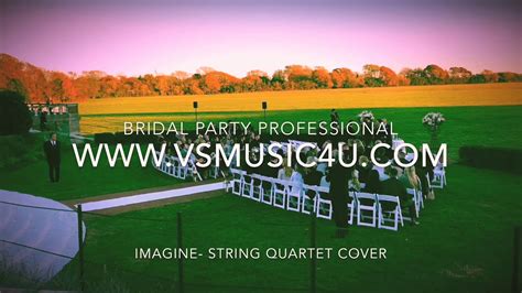 There are quite a few special moments during a wedding that require their own special tune. Wedding Ceremony String Quartet NY VSmusic4u| Bridal Party & Bride Entrance Songs - YouTube