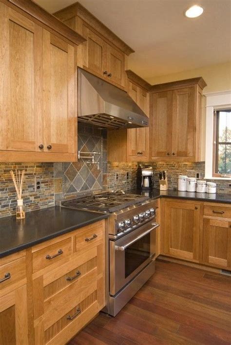 Beautiful Kitchen Backsplash Ideas With Oak Cabinets Kitchen Ideas