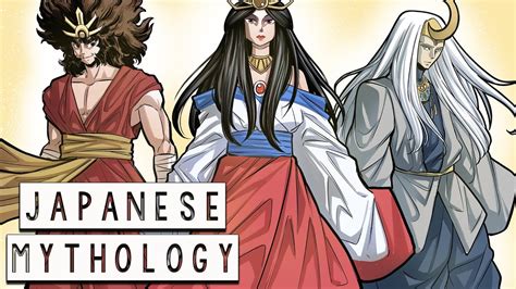 japanese mythology the essential the story of amaterasu susanoo tsukuyomi izanagi and