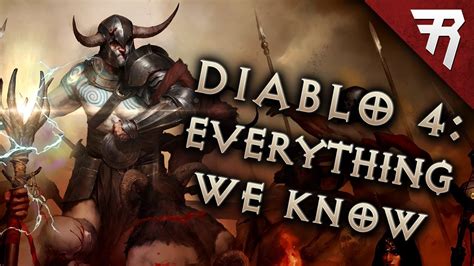 Diablo 4 Everything We Know Youtube