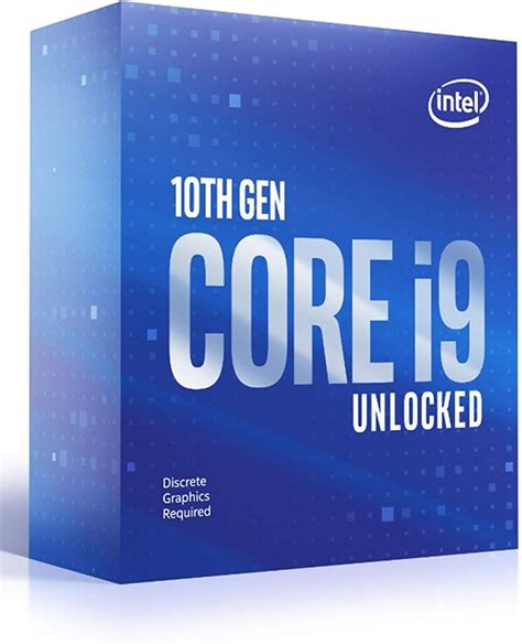 Intel Core I9 10900kf 10 Core Lga 1200 370ghz Unlocked Cpu Processor
