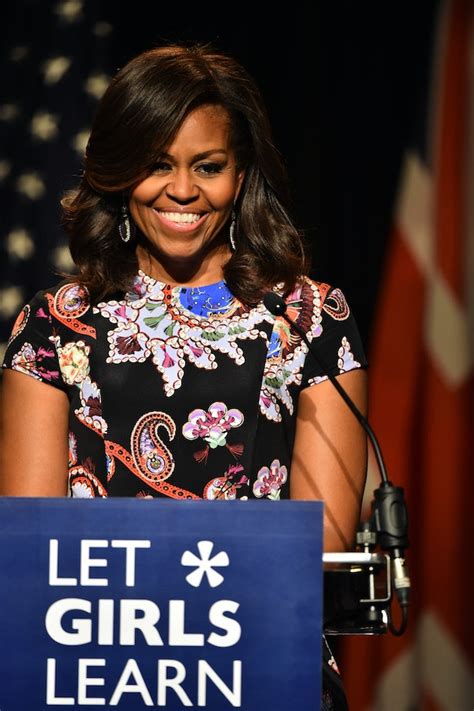 Michelle Obama Rocks Slicked Back Hair Wrapping Up A Year Of Great