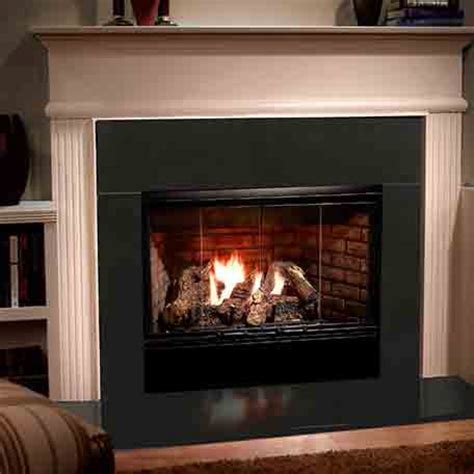 Majestic Reveal Open Hearth B Vent Gas Fireplace Radiant Unit With