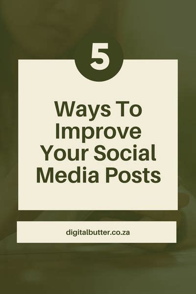 The Text Ways To Improve Your Social Media Posts