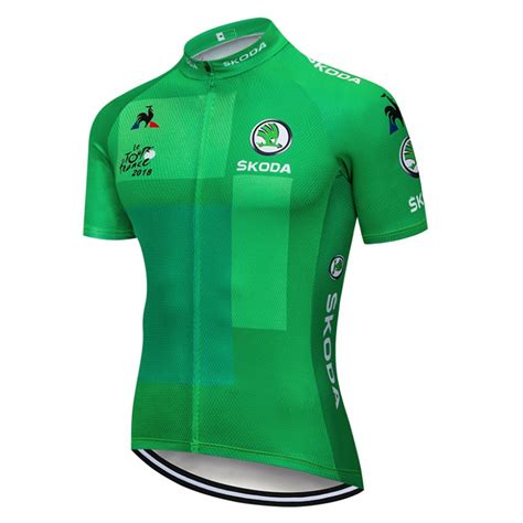 tuʁ də fʁɑ̃s) is an annual men's multiple stage bicycle race primarily held in france, while also occasionally passing through nearby countries. Maillot Vert Tour de France 2018 Skoda - Tenuevelo.com
