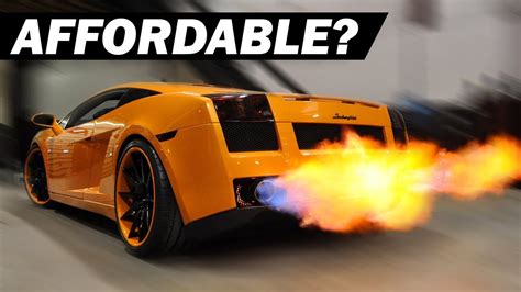 Unexpectedly Cheap Supercars You Can Afford Youtube