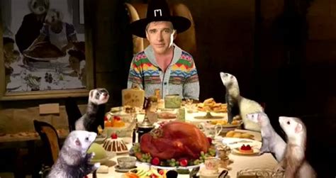 Unless it's all served in a can, that is. Craigs Monologue Thanksgiving Eating Mascots Ferret Family ...