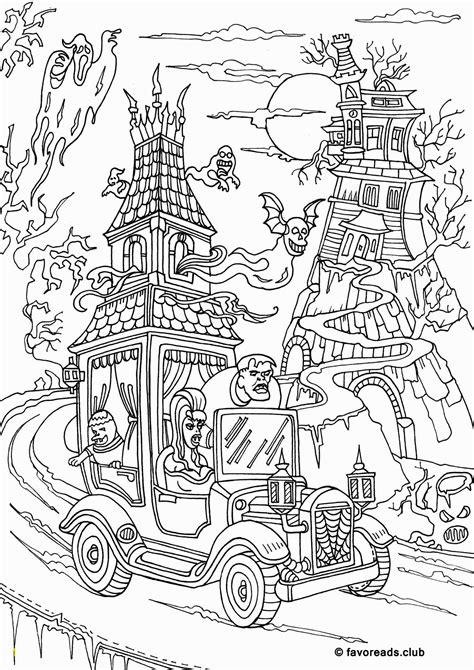 Halloween Horror Coloring Pages