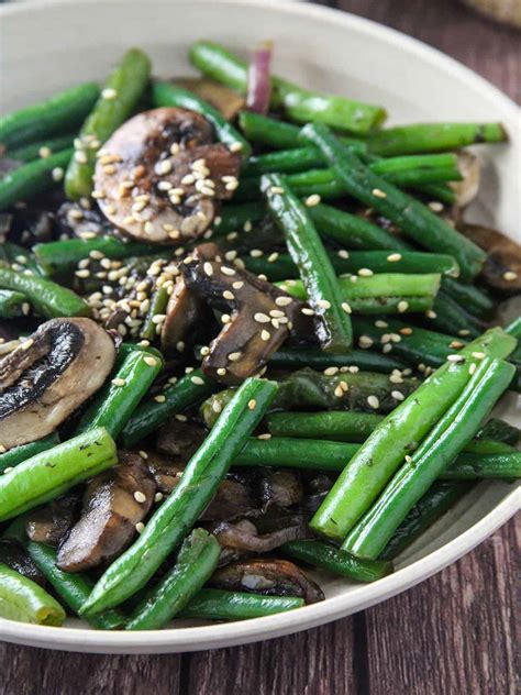Green Bean Mushroom Stir Fry Kawaling Pinoy