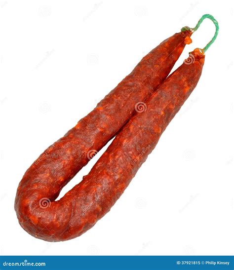 Chorizo Sausage Stock Image Image Of Diet String Pork 37921815