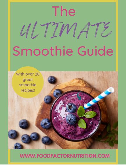 The Ultimate Smoothie Guide