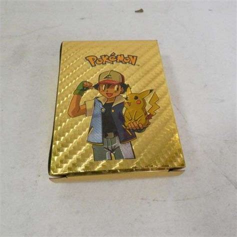 Pokemon 25th Anniversary Gold Mew Metal Card Collectors Rio Grande