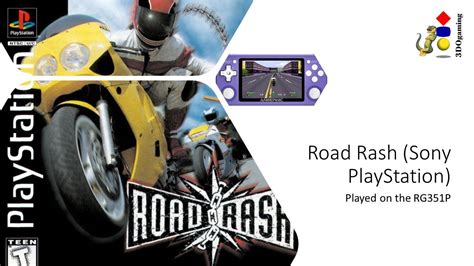 Road Rash Sony Playstation On The Rg351p Youtube