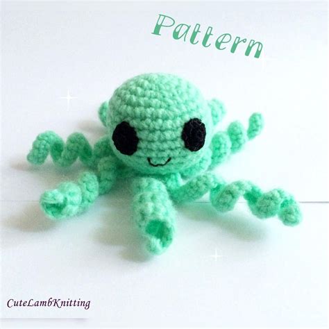 crochet pattern amigurumi pattern crochet octopus pattern crochet amigurumi crochet stuffed