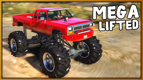 Gta 5 Roleplay Mega Lifted Truck Offroading Ride Out Redlinerp 781