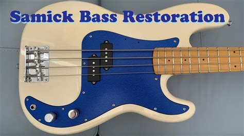 Samick Bass Restoration Bass Davie504 Music Bassplayer Samickbass