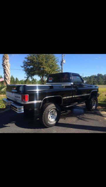1987 Chevy Silverado 1500 Short Bed 4x4 Pickup Truck For Sale