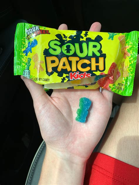 This Dual Colored Sour Patch Kid I Found In My Bag Of Original Sour