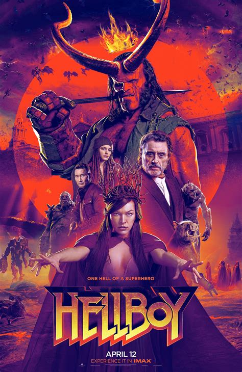 Hellboy 2019 Film 8 X Official Movie Posters Artwork Epicheroes
