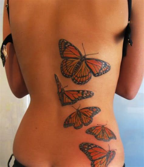 Creative Butterfly Tattoo Designs For Women