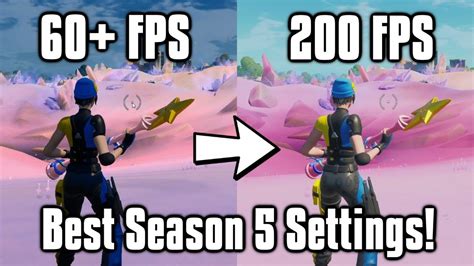 Fortnite Season 5 Settings Guide Fps Boost Colorblind Modes And More