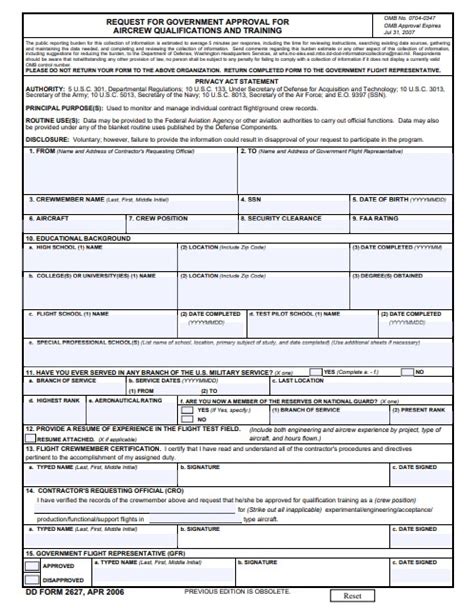 Download Dd 2627 Fillable Form