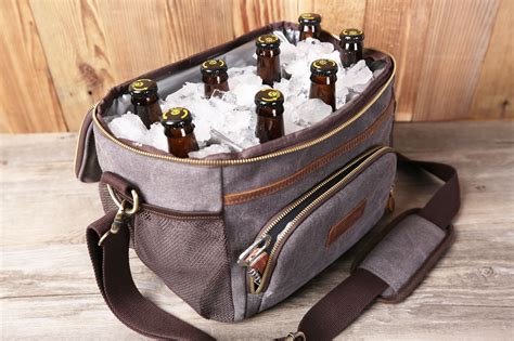 Personalized Beer Cooler Bag Groomsmen T Monogrammed Etsy