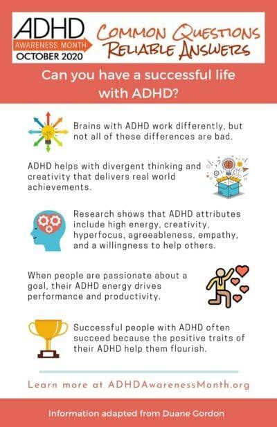 Can You Have A Successful Life With Adhd Adhd Awareness Month