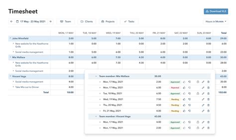 Timesheet Software For Modern Teams My Hours