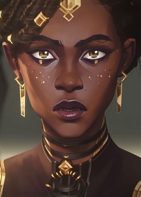 Pin By Patricia Grannum On Mel Black Girl Art League Of Legends