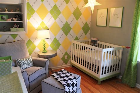 Gallery Roundup Plaid Painted Walls In The Nursery