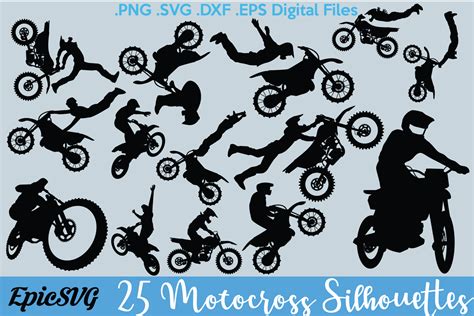 We have 25 free motocross vector logos, logo templates and icons. 15 Motocross Riders | .SVG .PDF .EPS .dxf .png | Dirtbike ...