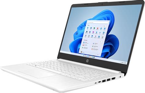 Hp 14 Laptop Intel Celeron 4gb Memory 64gb Emmc Snowflake White 14