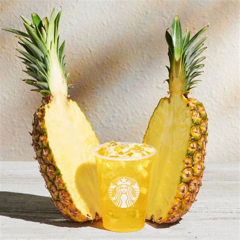Introducing Bright And Bold New Pineapple Passionfruit And Paradise Drink Starbucks Refreshers