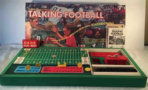 Pro Football Journal Presents Memorabilia Talking Football Board Game