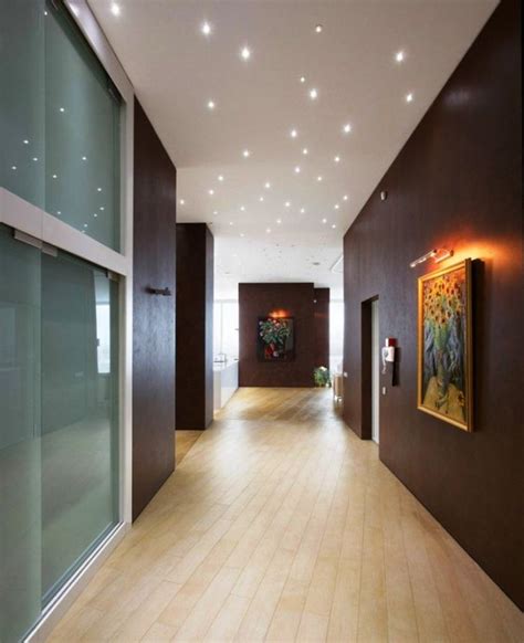 Hallway ceiling light ideas for wooden ceiling. 10 Hallway Lighting Design Ideas - Rilane