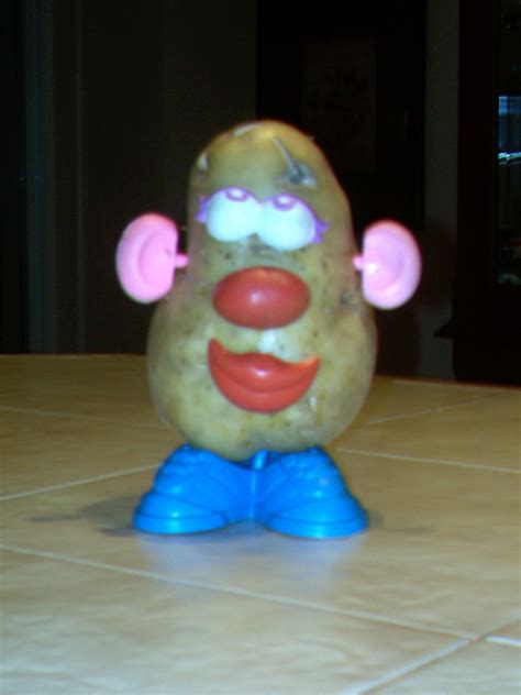 The Real Mr Potato Head With Real Potatoes Childhood Memories