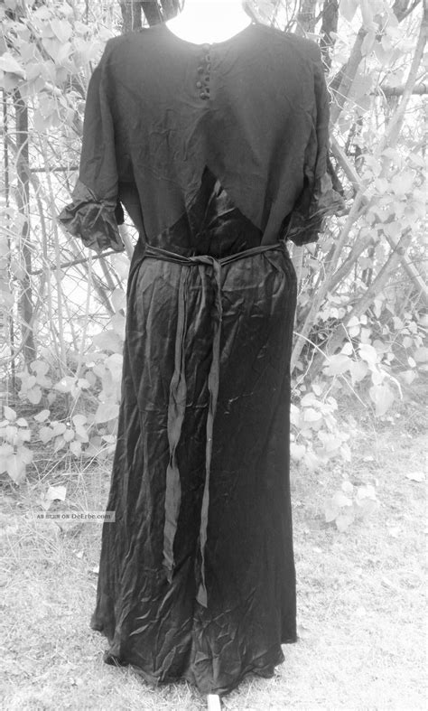 Damenkleid Ca 191020 Alt Schwarz Dekoration Film Requsite