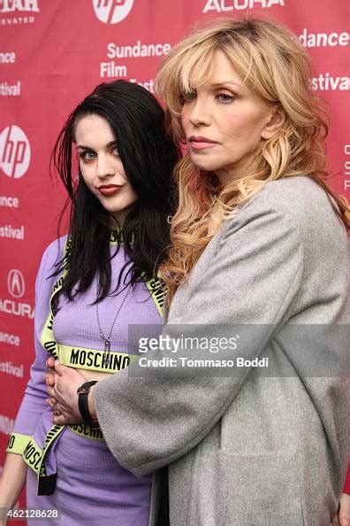 Artist Frances Bean Cobain And Musician Courtney Love Attend The Hbo