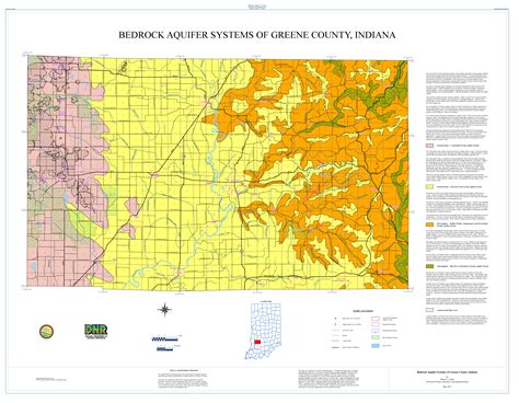 Dnr Water Aquifer Systems Maps 82 A And 82 B Unconsolidated And