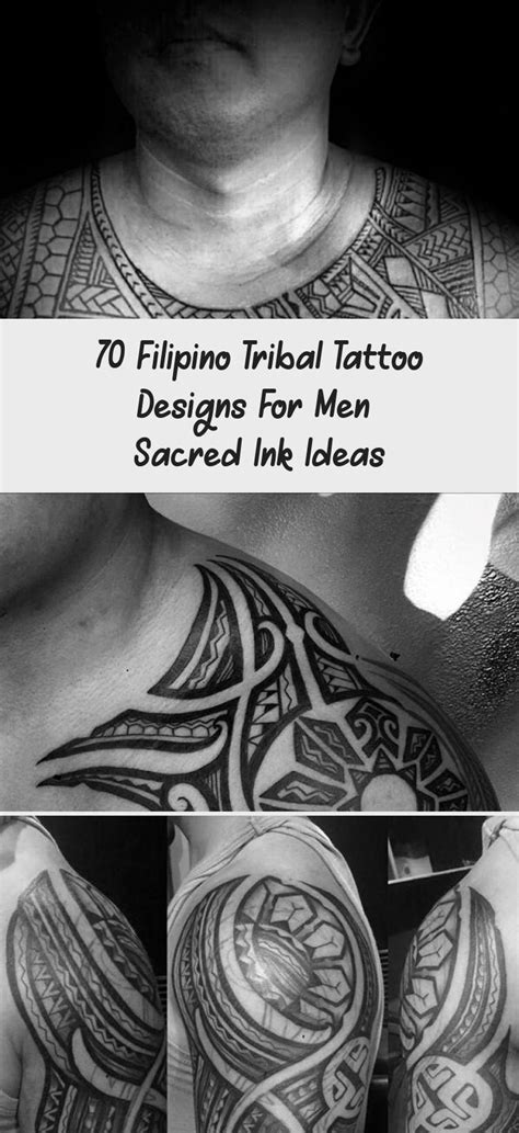 70 Filipino Tribal Tattoo Designs For Men Sacred Ink