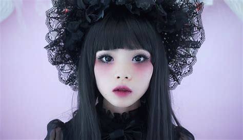 Gothic Lolita Doll Halloween Makeup Tutorial Monster Girl Series
