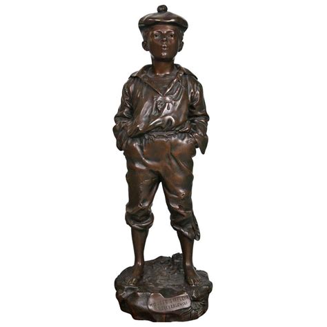 Whistling Boy Bronze For Sale On 1stdibs Whistling Boy Statue