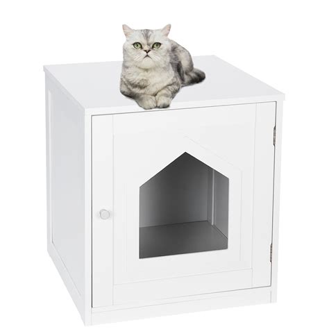 Decorative Cat House Side Tablenightstand Pet Houseindoor Cat Home